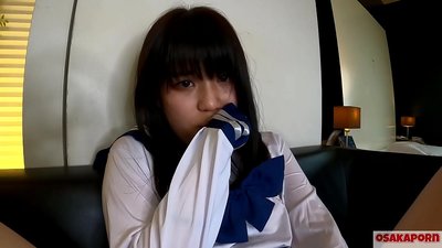18 سالن جي جاپاني ڇوڪري ننڍڙن چوچين squirts ۽ orgasms آڱرين سان fucking ۽ جنسي رانديڪا سان. ايشيائي ڇوڪري اسڪول جي cosplay لباس ۾ شوقين وڊيو ۾ بلو جاب ڏئي ٿي. ماو 7 اوساڪاپورن.